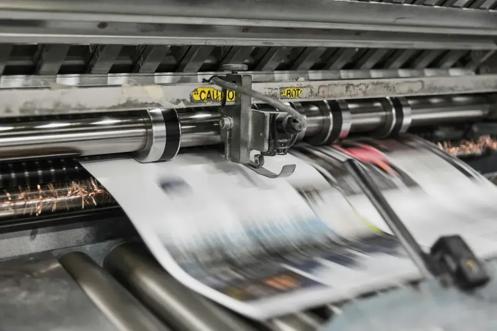 Commercial print production in Austin, TX