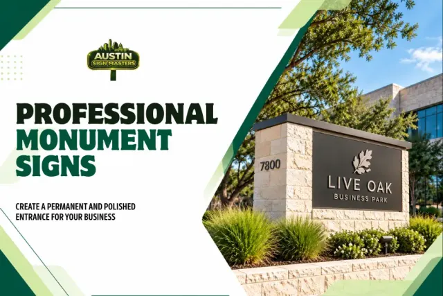 Monument Signs vs Pylon Signs in Austin: Which Is Better for Your Business?