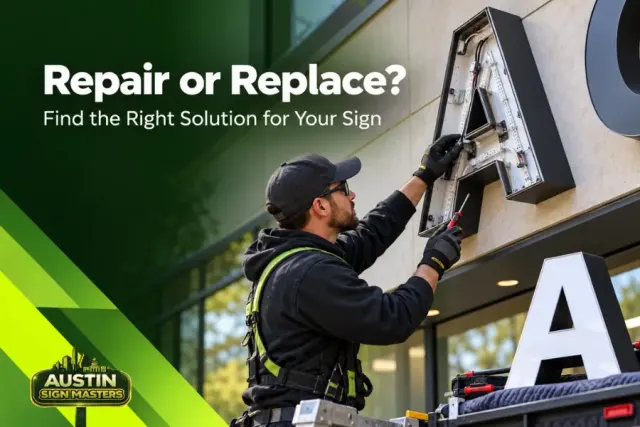Business Sign Replacement in Austin TX: When Is It Time to Upgrade Your Sign?